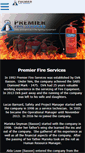 Mobile Screenshot of premierfire.co.za